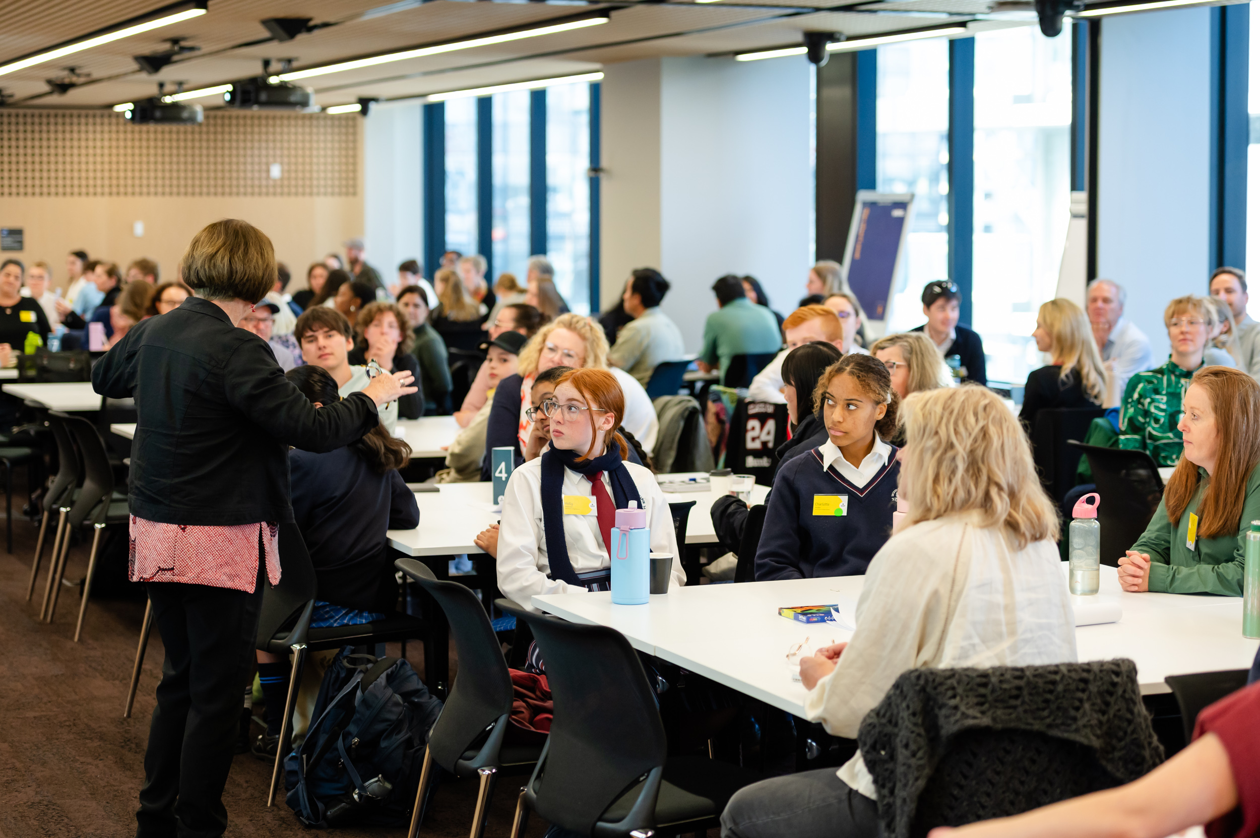 Tables of students, teachers and policy makers